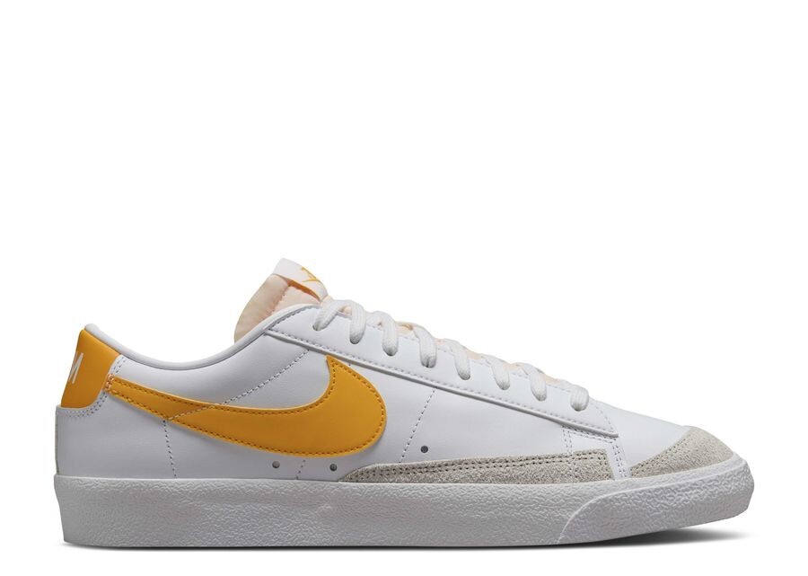 

Кроссовки Nike Blazer Low, цвет White University Gold