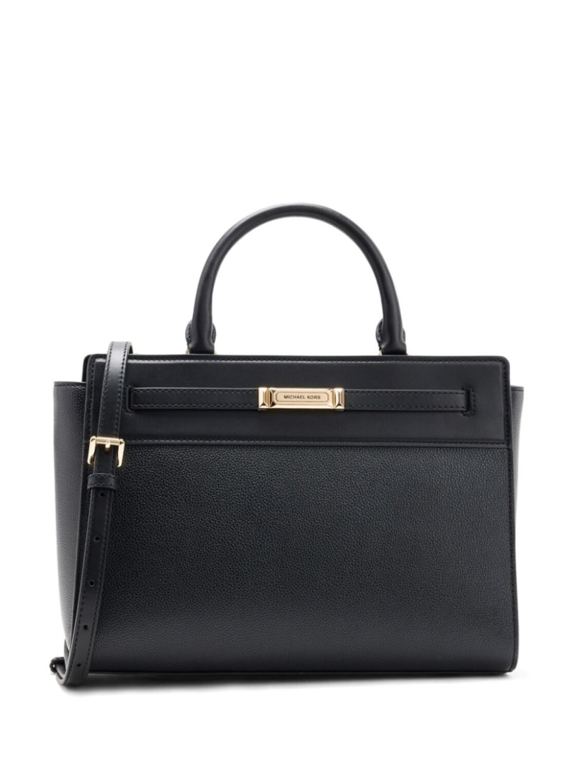 

Michael Kors кожаная сумка-тоут на молнии, черный