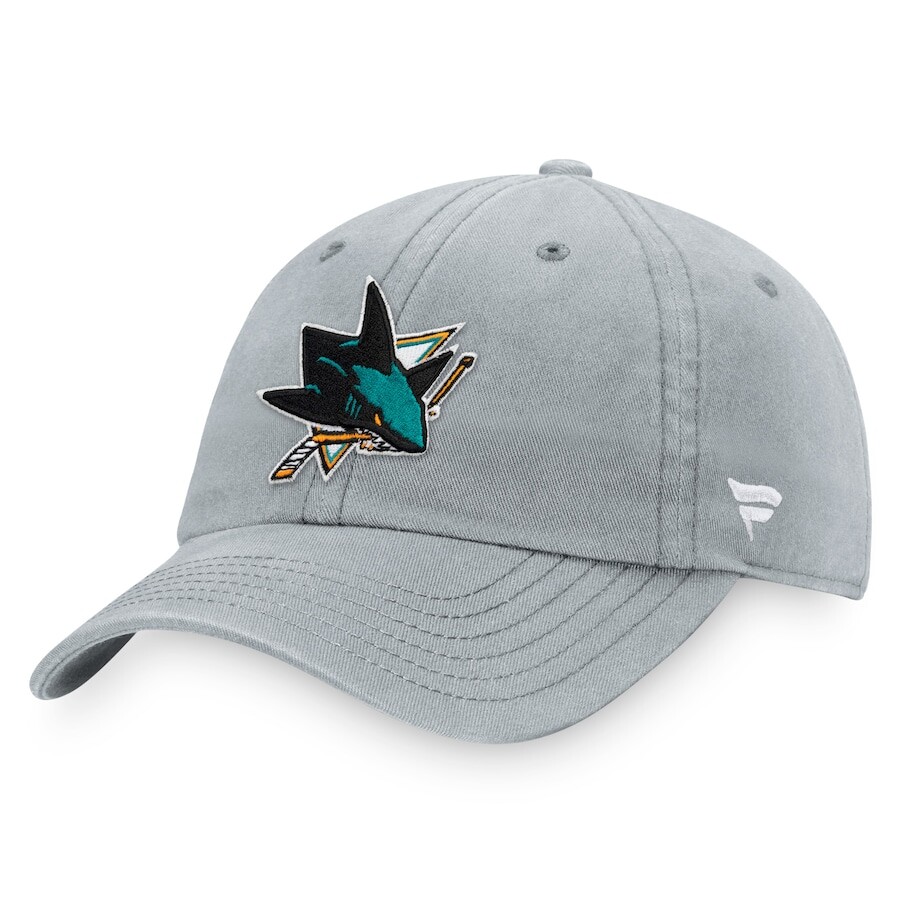 

Бейсболка Fanatics Branded San Jose Sharks, серый