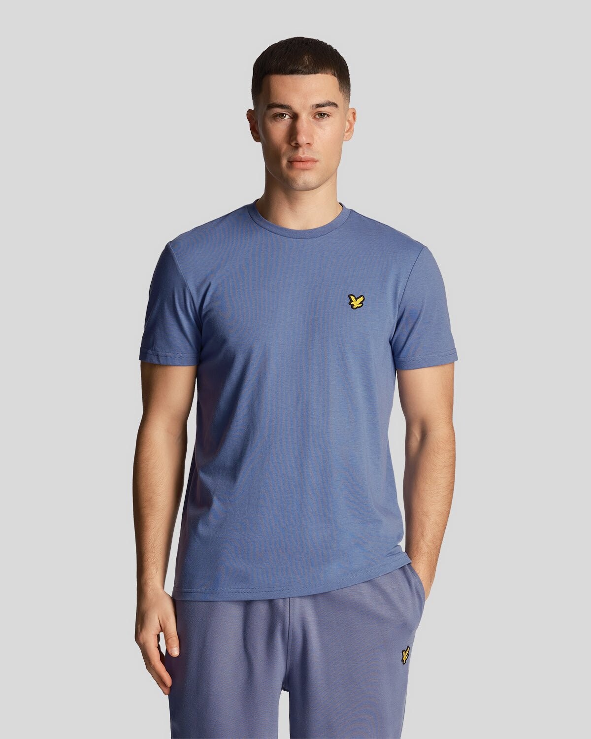

Спортивная футболка мартина с короткими рукавами в шторме Lyle & Scott, синий