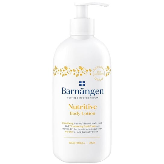 

Лосьон для тела для сухой кожи с экстрактом малины 400мл Barnangen Nutritive Body Lotion