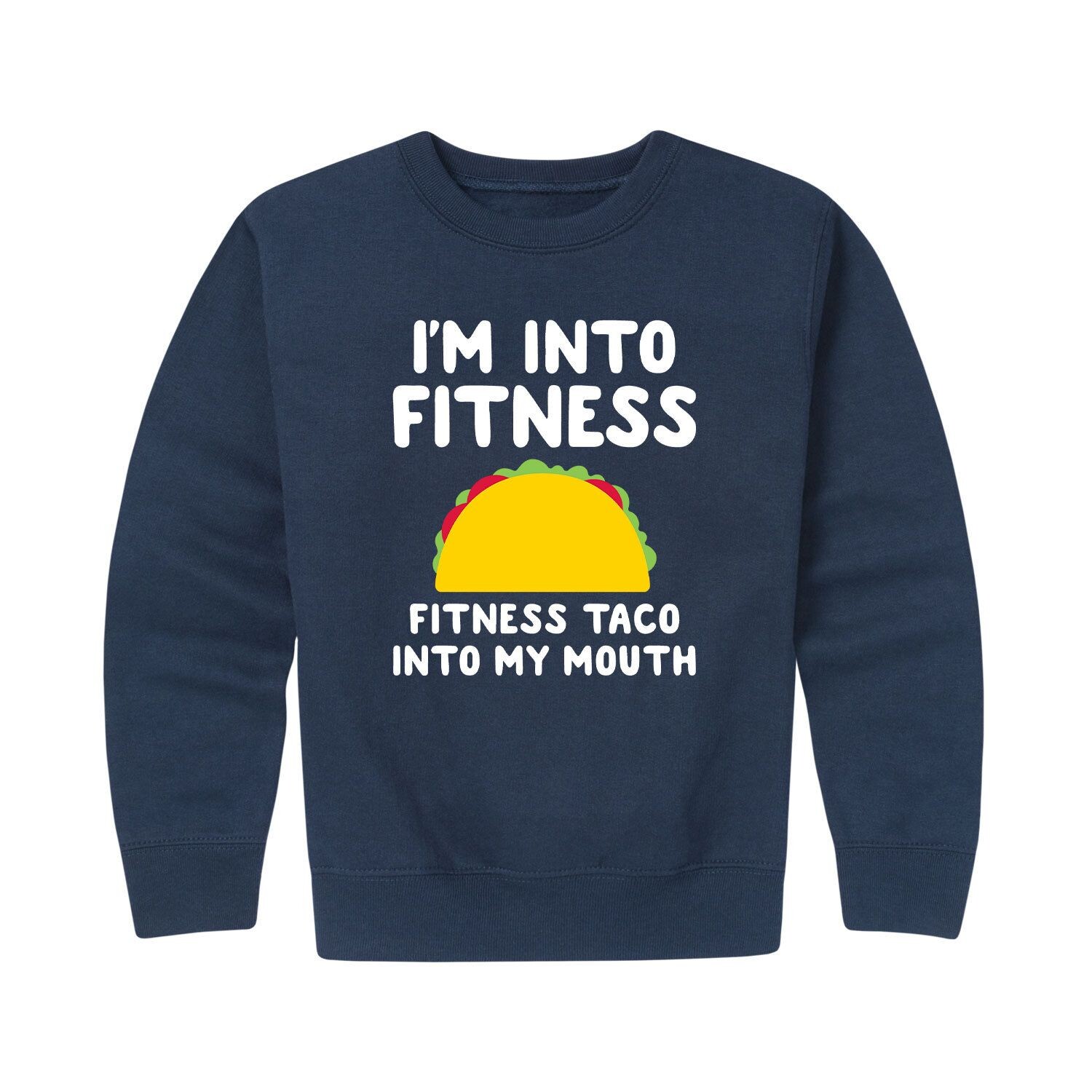 

Флисовая толстовка с изображением персонажа Im 'Into Fitness Taco для мальчиков Licensed Character