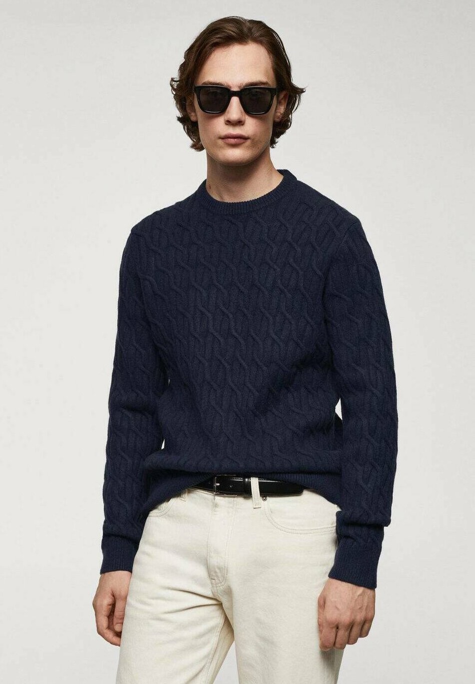 

Свитер Ybarre Mango, цвет blu marino scuro
