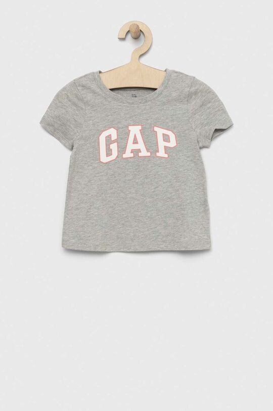 

Хлопковая футболка для детей Gap, серый