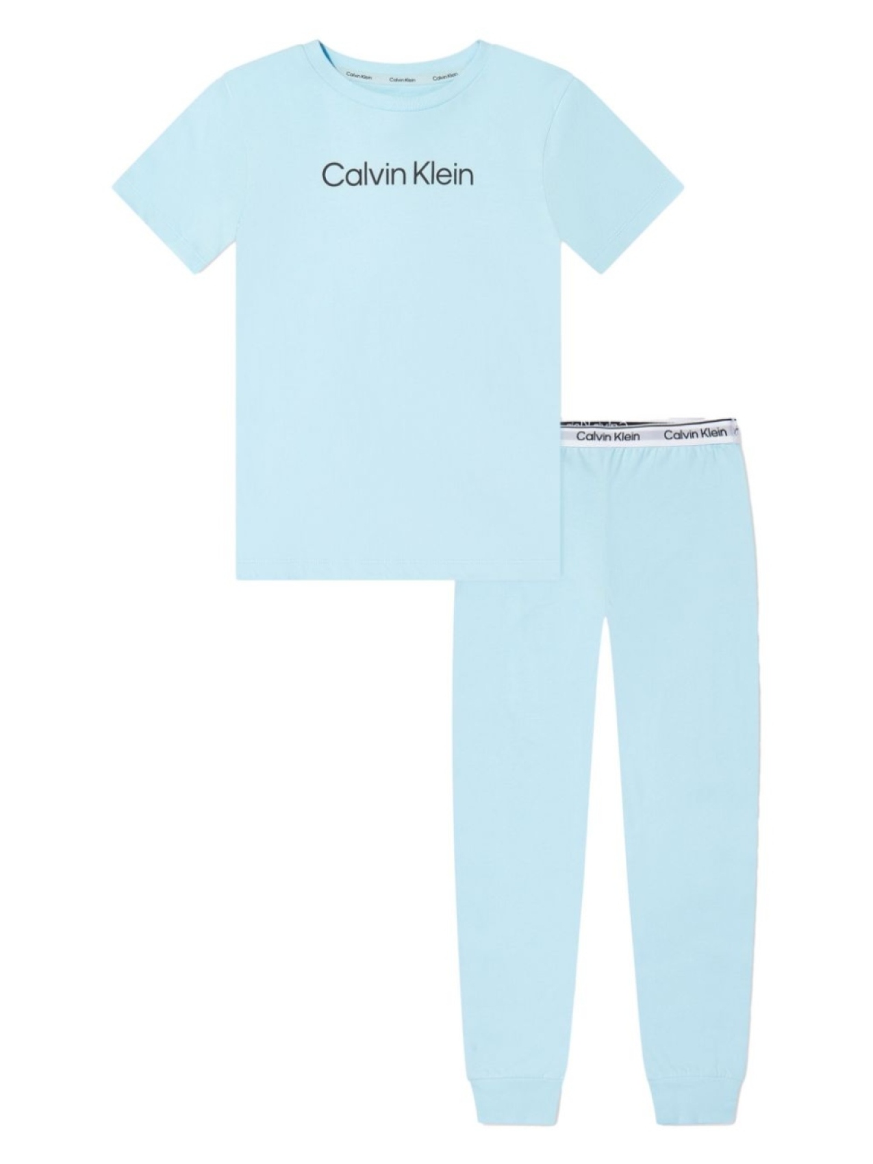 

Комплект нижнего белья с логотипом Calvin Klein Kids, синий