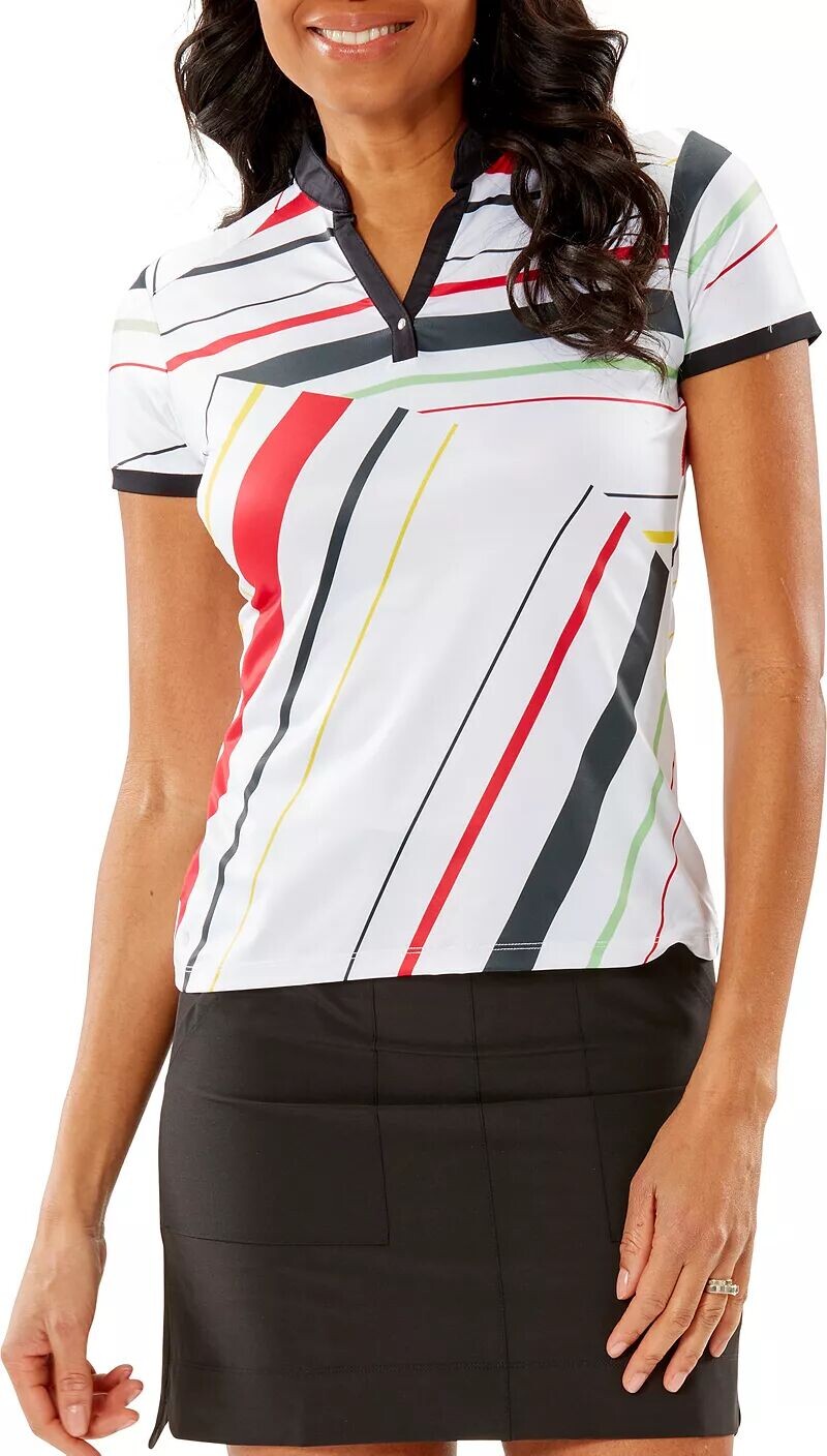 

Женская футболка-поло для гольфа с короткими рукавами Nancy Lopez Golf Sprite, мультиколор