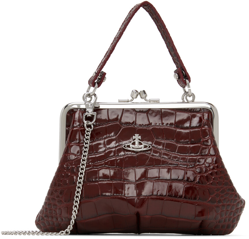 

Темно-красная сумка Granny Frame Vivienne Westwood