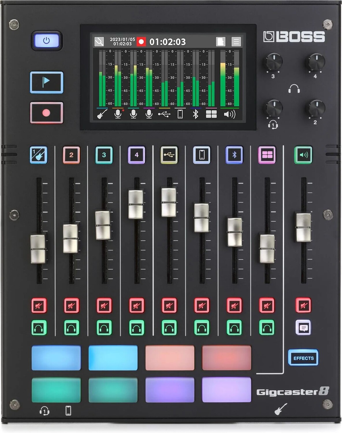 

Потоковое микшер Boss Gigcaster 8