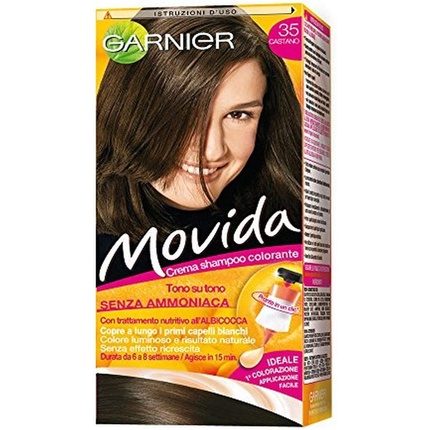 35 средств по уходу за средне-коричневыми волосами без аммиака, Movida