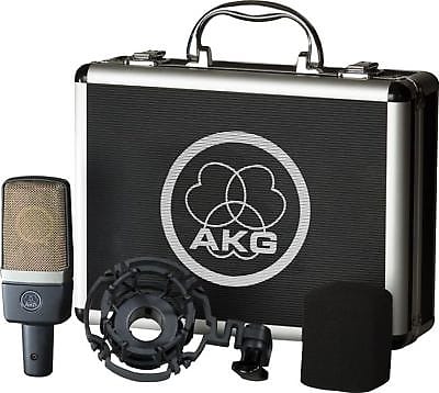 Конденсаторный микрофон AKG C214 Large Diaphragm Cardioid Condenser Microphone цена и фото