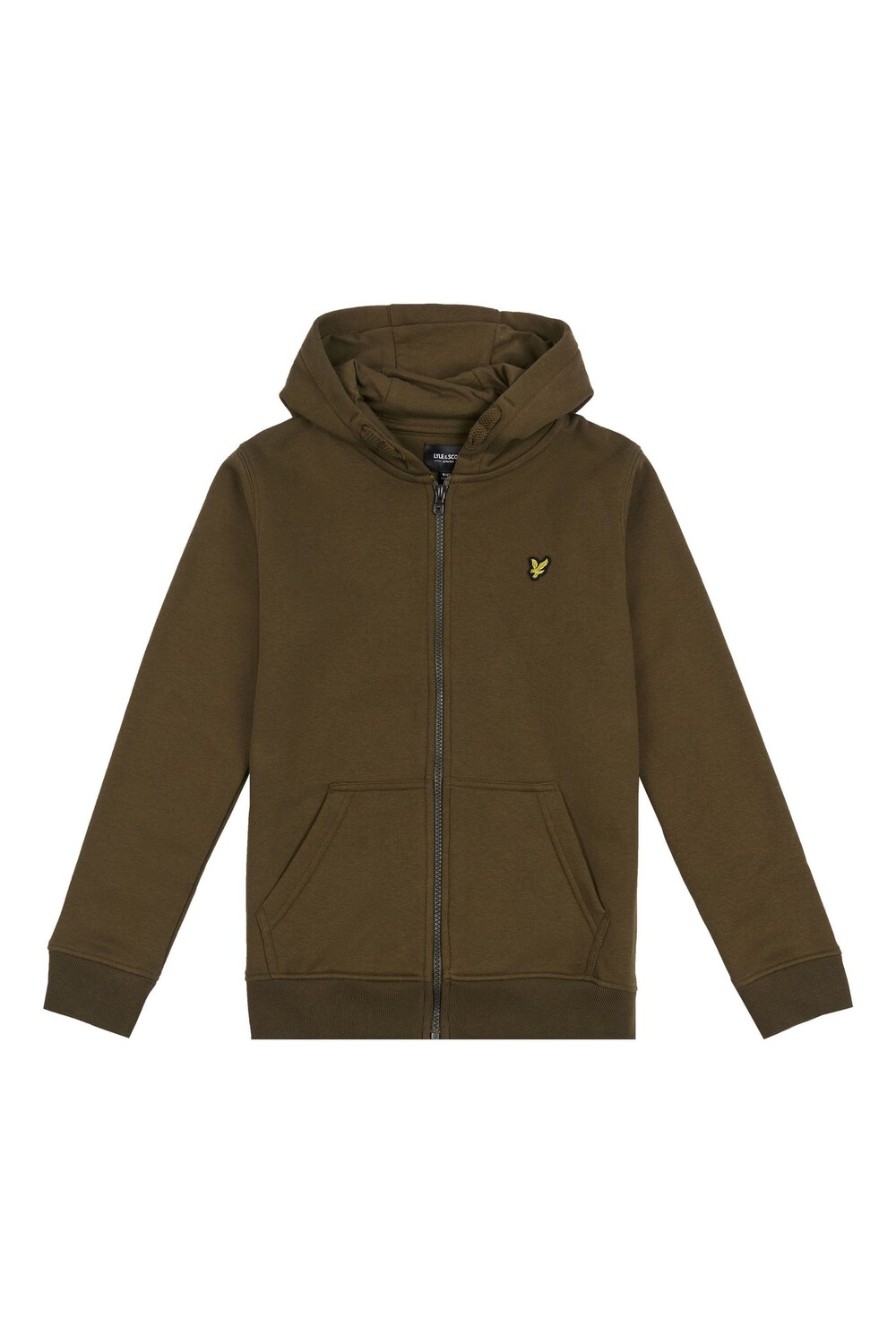

Зеленая толстовка Classic на молнии Lyle & Scott, зеленый