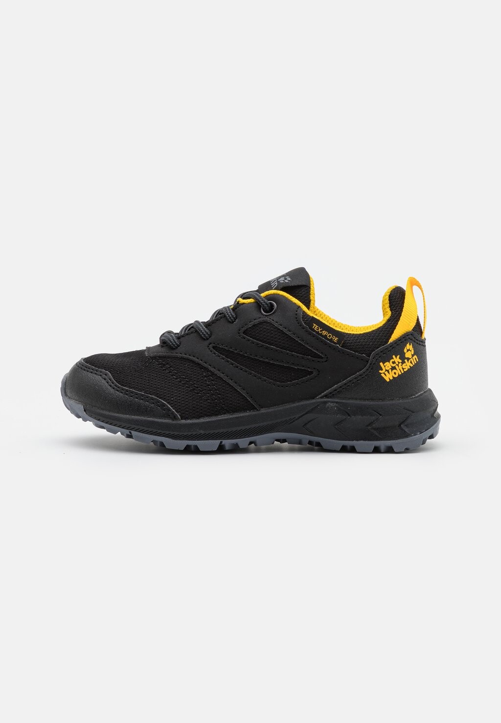 

Кроссовки WOODLAND TEXAPORE Jack Wolfskin, цвет black/burly yellow