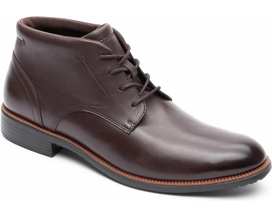 

Ботинки Rockport Total Motion Dressport Chukka, темно-коричневый