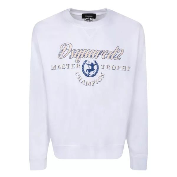 

Футболка master trhopy champion sweatshirt Dsquared2, белый