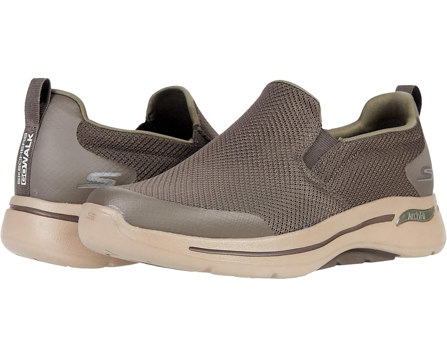 Кроссовки SKECHERS Performance Go Walk Arch Fit - Togpath, цвет Taupe кроссовки skechers performance go walk arch fit hook and loop цвет taupe