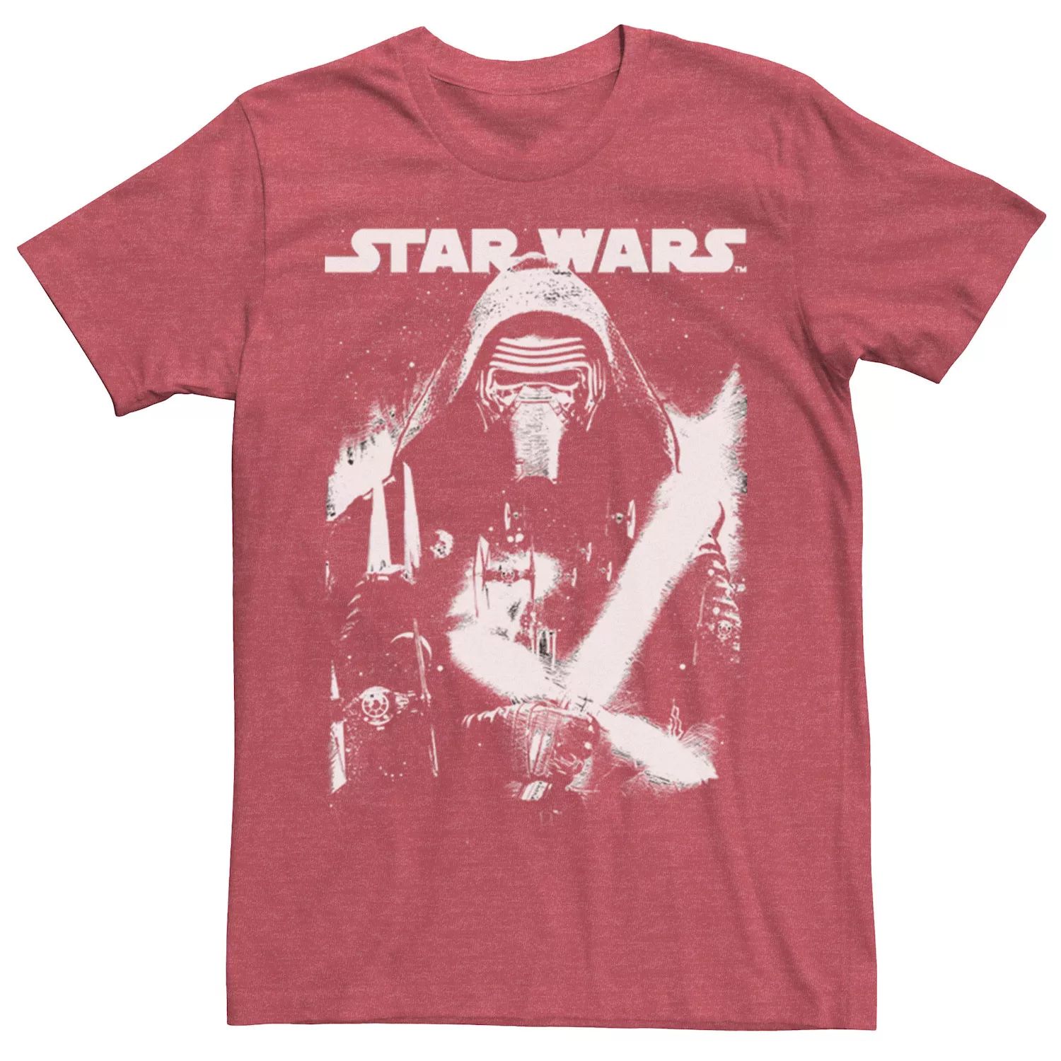 Мужская футболка Kylo Ren Faded Portrait Star Wars футболка good loot star wars kylo ren helmet мужская s