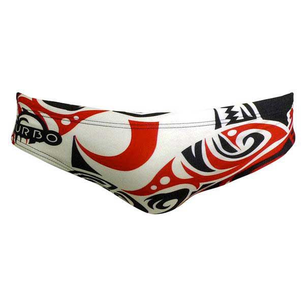 Плавки Turbo Maori Skin Tattoo, белый
