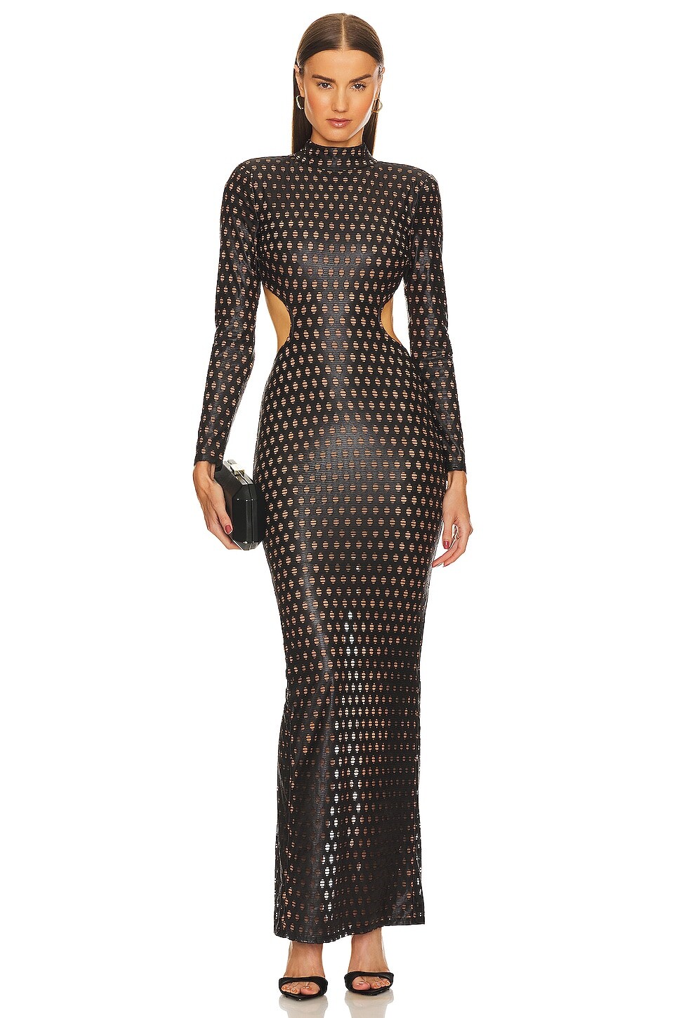

Платье Michael Costello x REVOLVE Ravi Gown, черный