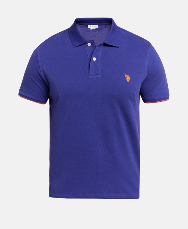 

Рубашка поло U.S. Polo Assn., фиолетовый