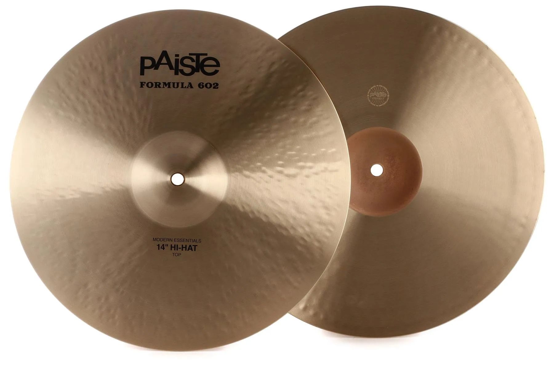 

14-дюймовые тарелки хай-хэт Paiste Formula 602 Modern Essentials