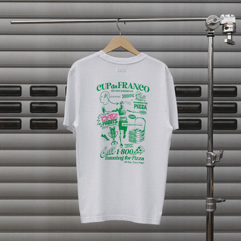 

Рубашка Cup Da Franco T-Shirt Asphaltgold, белый