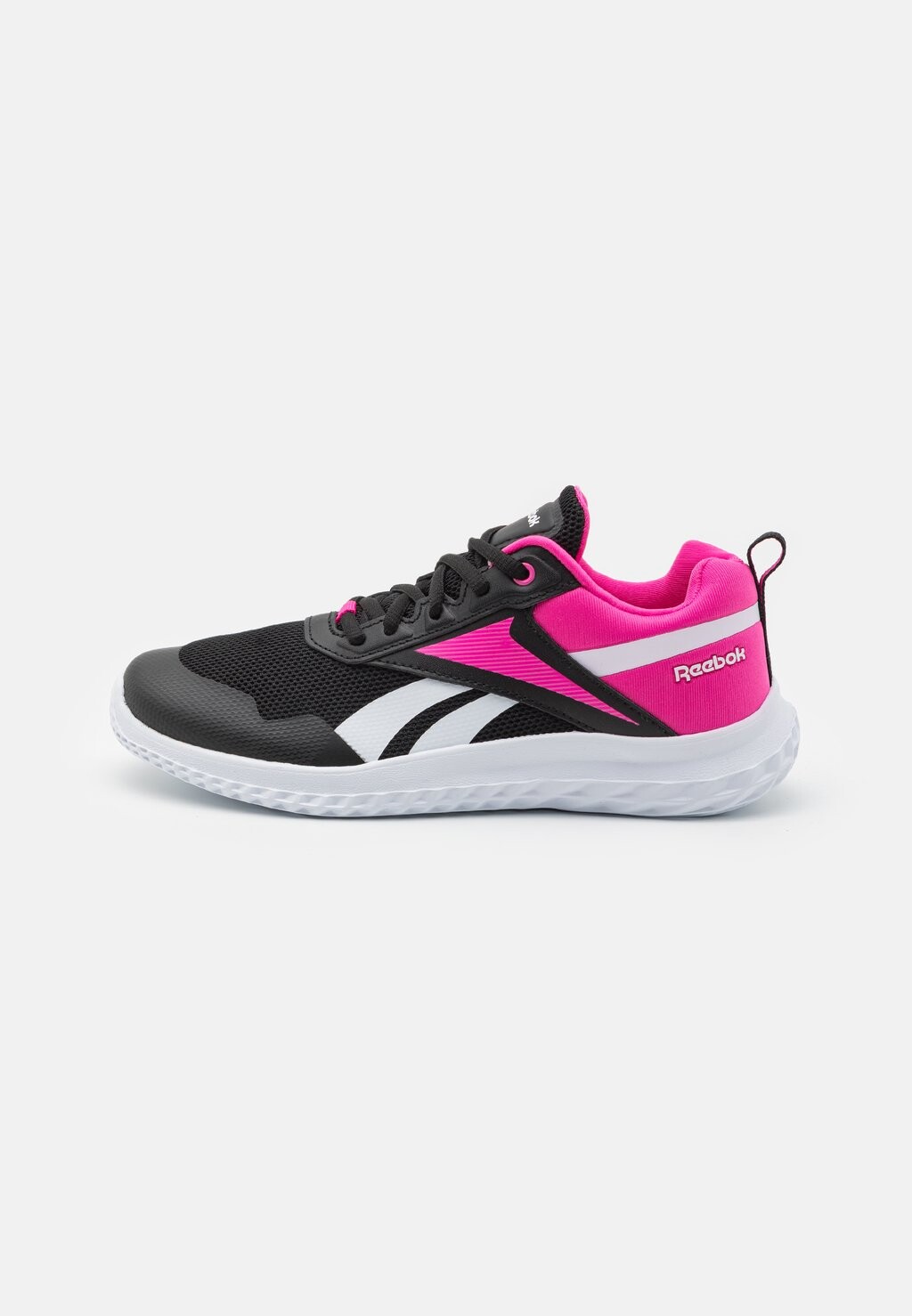 

кроссовки для стабилизирующего бега Rush Runner 5 Unisex Reebok, цвет core black/laser pink/footwear white