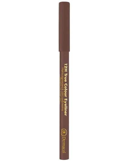 Стойкий карандаш-подводка для глаз 4 Светло-коричневый, 2 г Dermacol, 12H True Color
