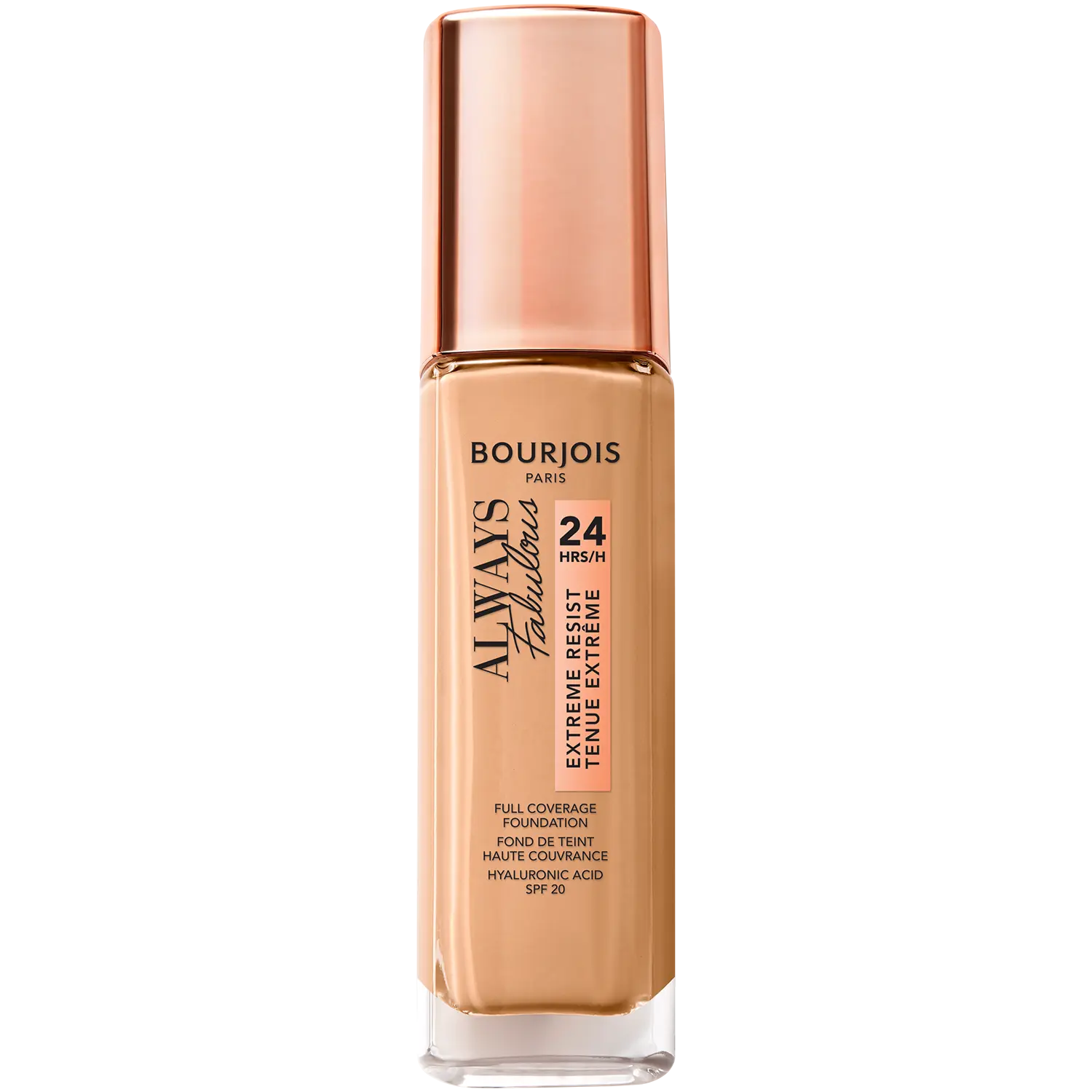 

Тональный крем покрывающий и увлажняющий 210 ваниль Bourjois Always Fabulous, 30 мл
