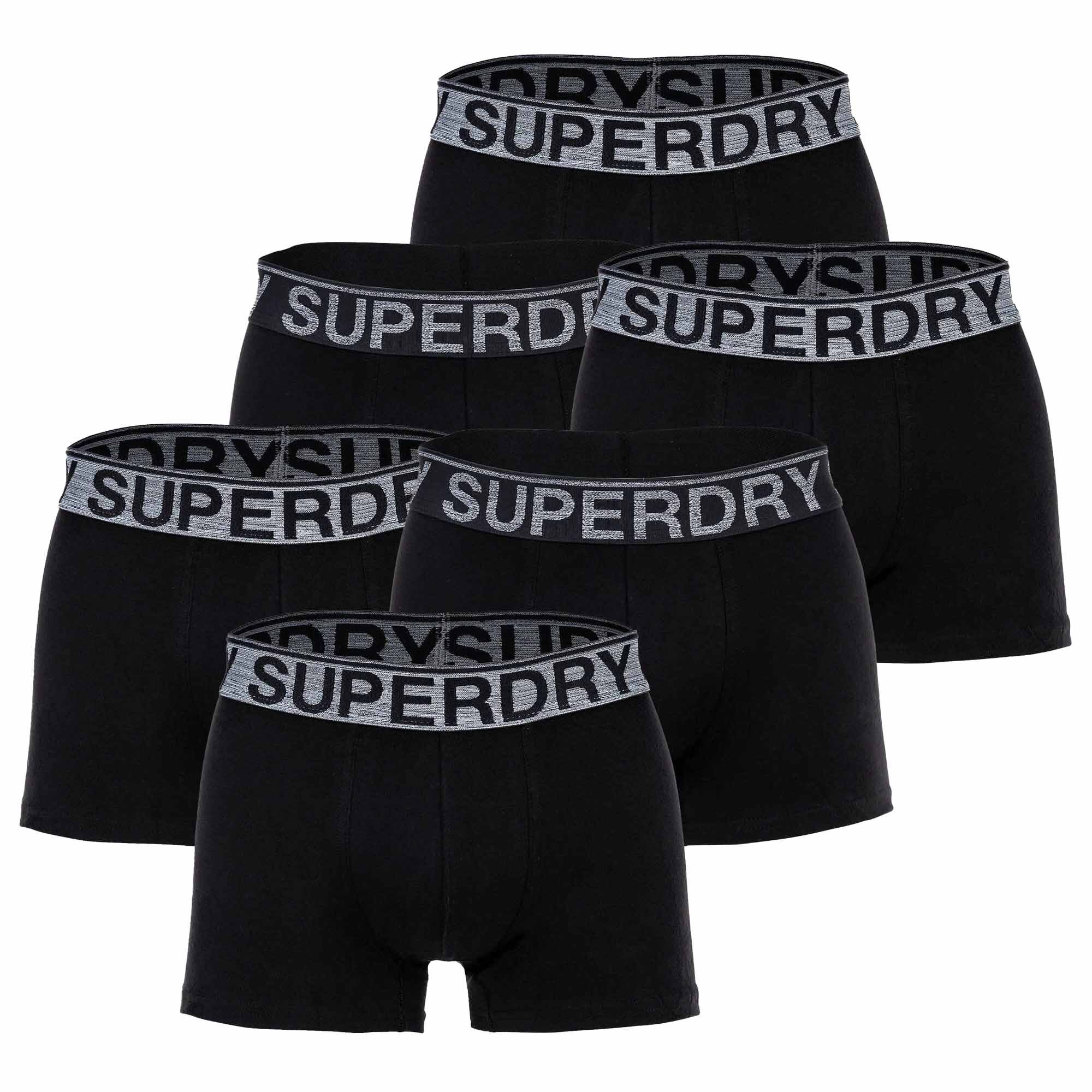 

Боксеры Superdry Boxershort 6 шт, черный