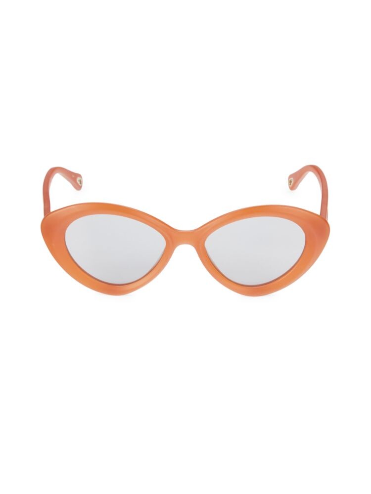 

Солнцезащитные очки «кошачий глаз» 53MM Chloé, оранжевый