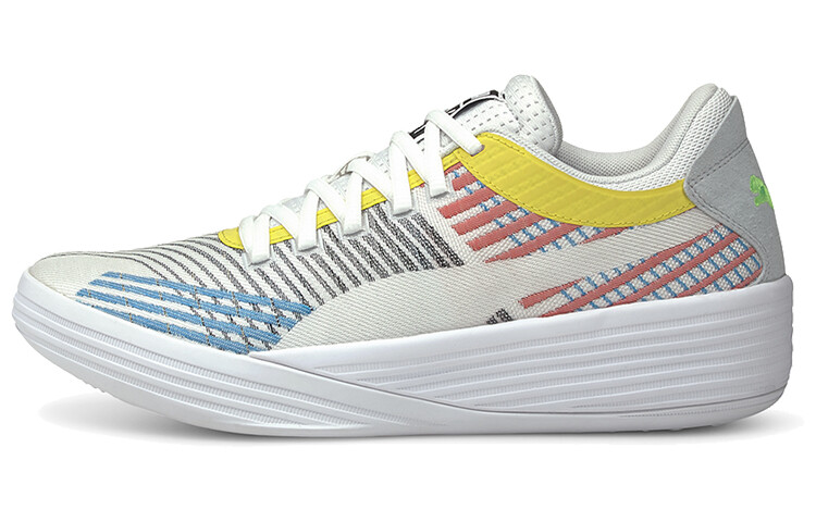 

Кроссовки баскетбольные унисекс Puma Clyde All Pro Series, белый / синий