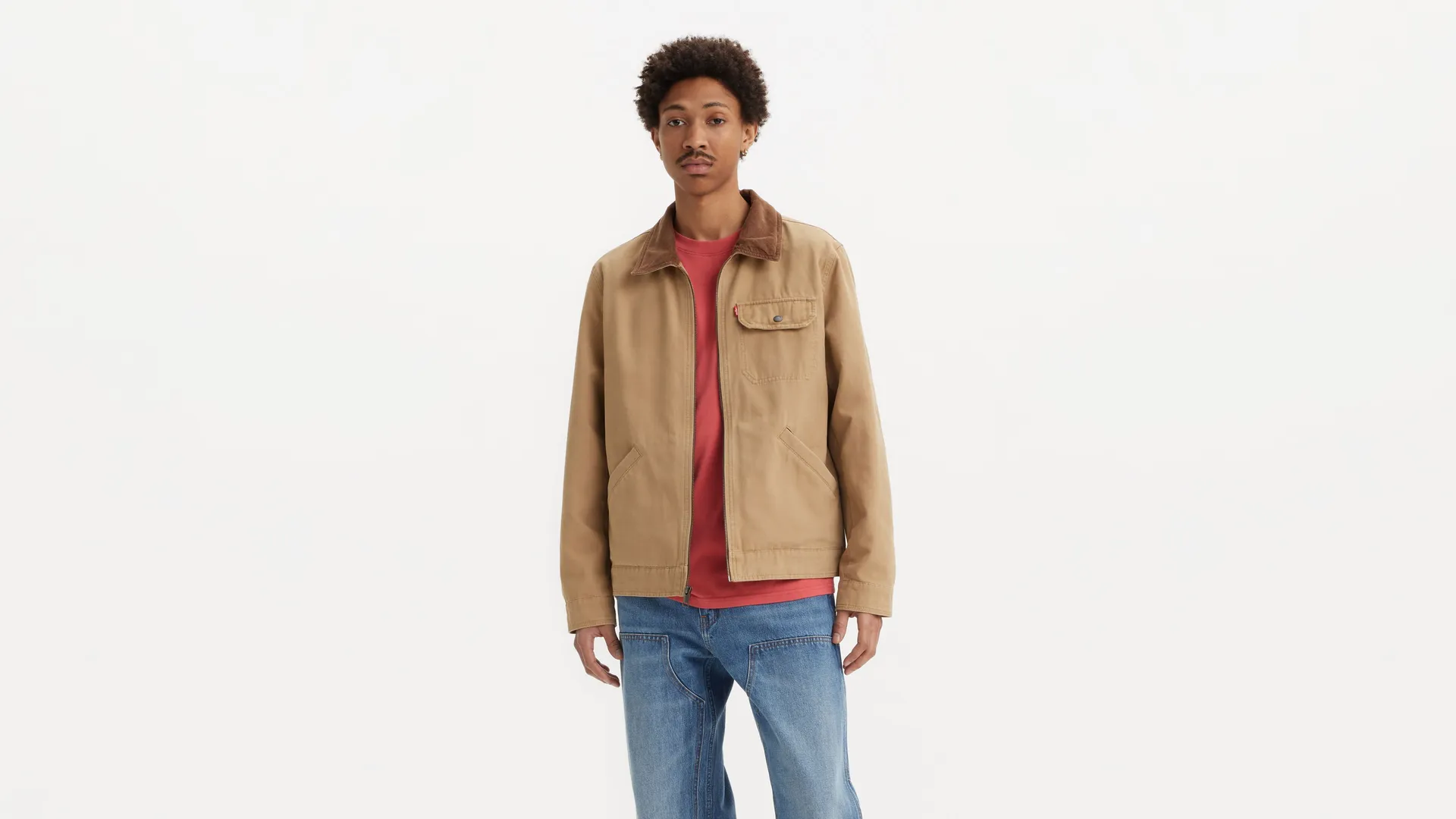

Практичная куртка Levi's, коричневый