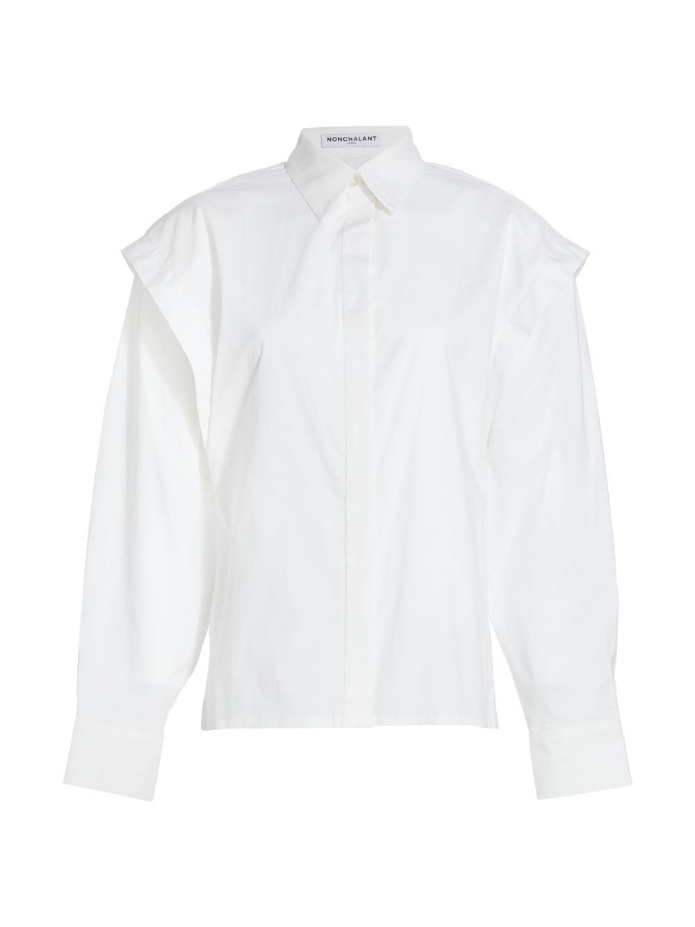 Многослойная рубашка Helga Nonchalant Label, белый цена и фото