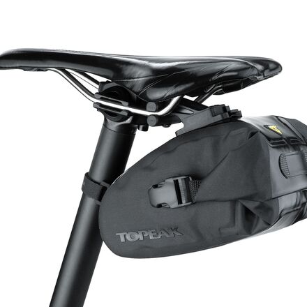 Седельная сумка Wedge DryBag — QuickClick Topeak, черный сумка велосипедная topeak pannier drybag на багажник 20 л tt9861b