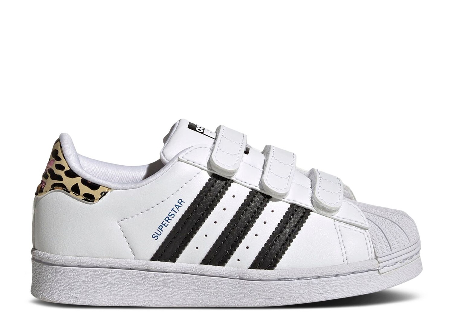 

Кроссовки adidas Superstar Little Kid 'Cheetah', белый