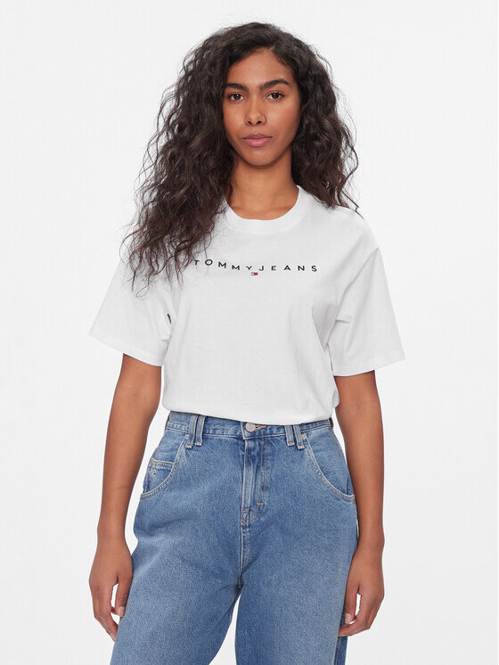 

Футболка свободного кроя Tommy Jeans, белый