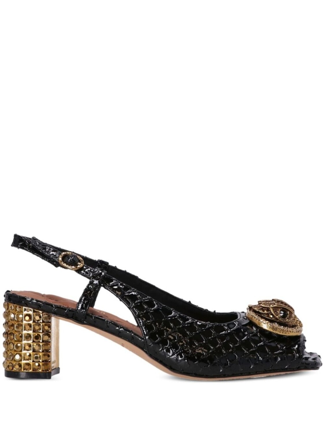 

Сандалии Kurt Geiger London Chelsea Block Sq Sling, черный