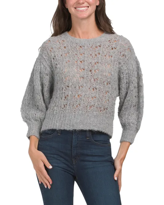 

Свитер Concetta из смесовой шерсти Joie, цвет Heather Grey