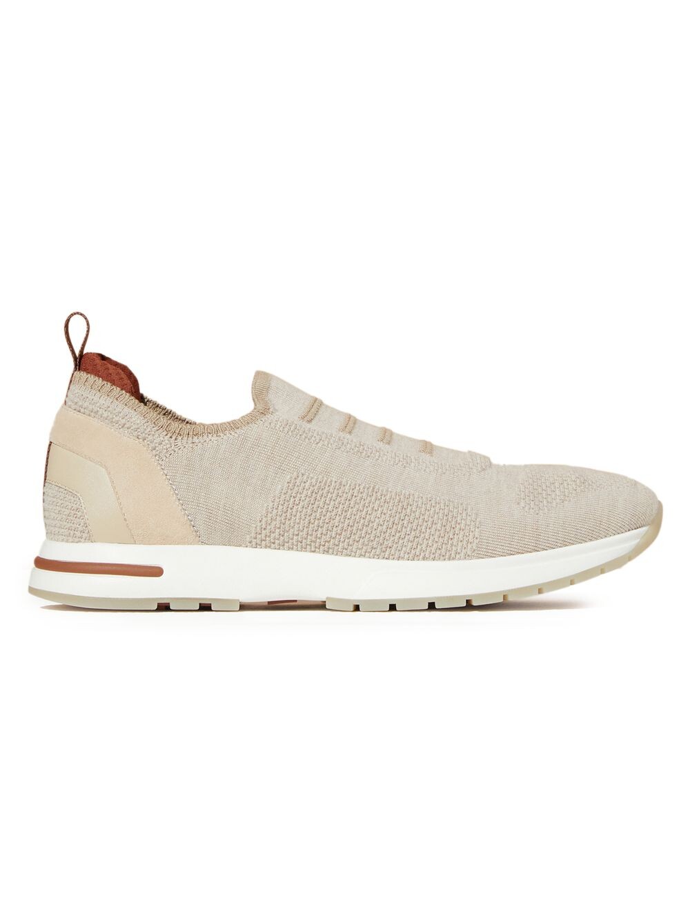

Кроссовки 360 LP Flexy из смесовой шерсти Loro Piana, бежевый