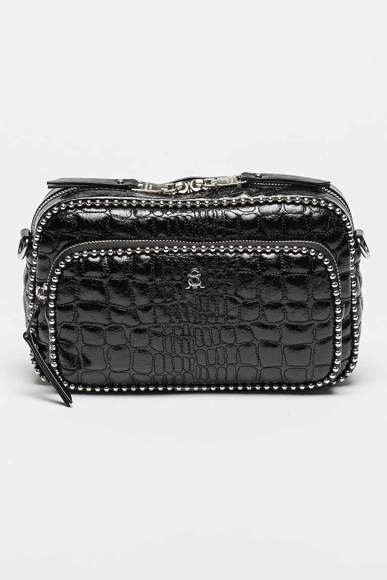 

Тканая сумка Луэла Steve Madden, черный
