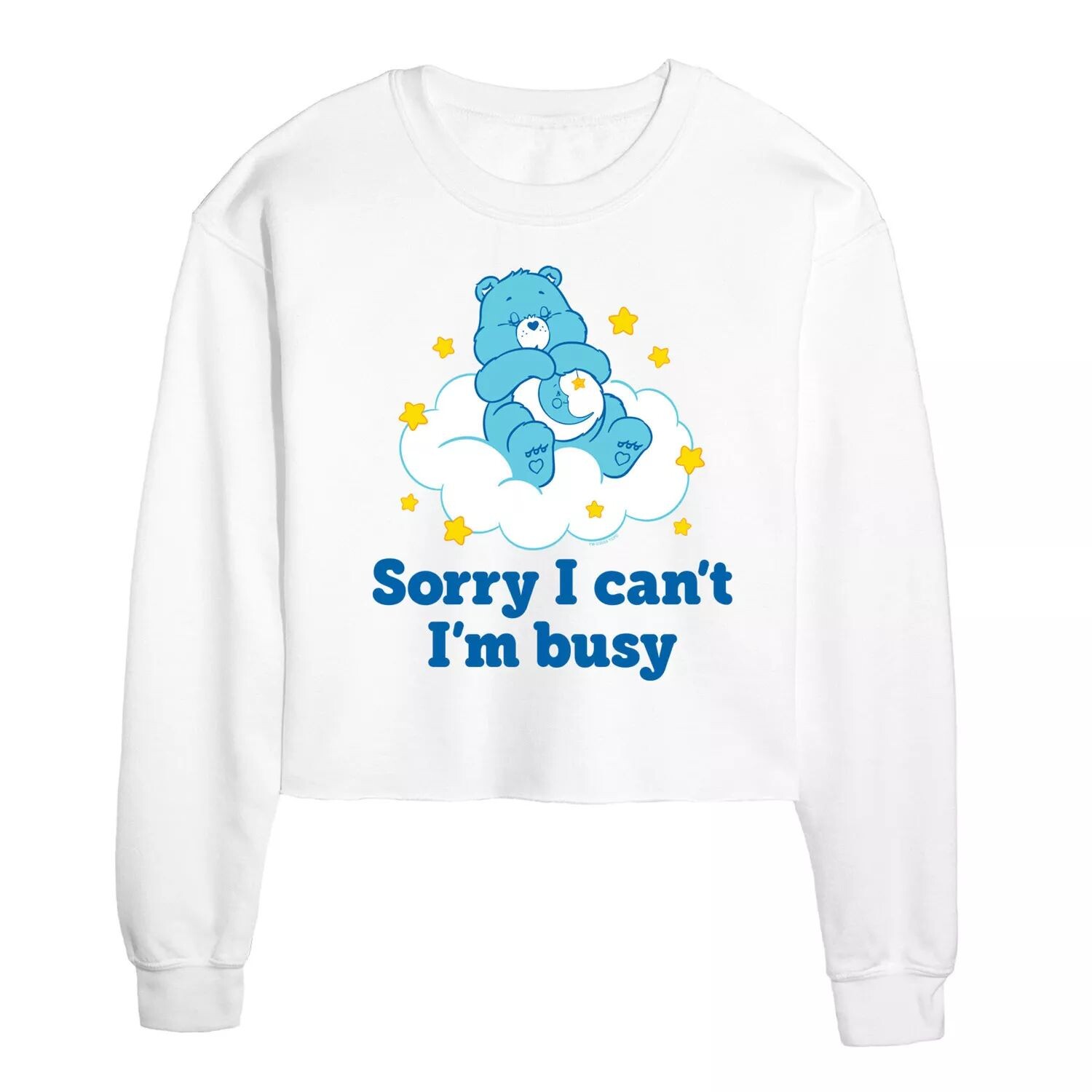 

Укороченный флисовый свитшот Care Bears Im Busy для юниоров Licensed Character