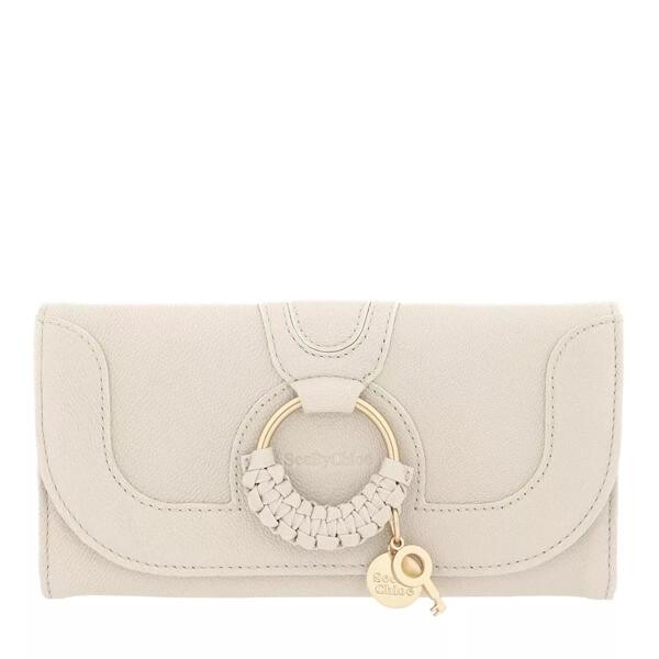 

Кошелек hana wallet large cement See By Chloé, бежевый