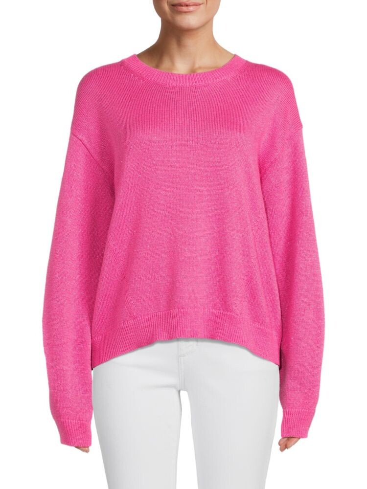 

Свитер Hallie с заниженными плечами Velvet, цвет Candy Pink