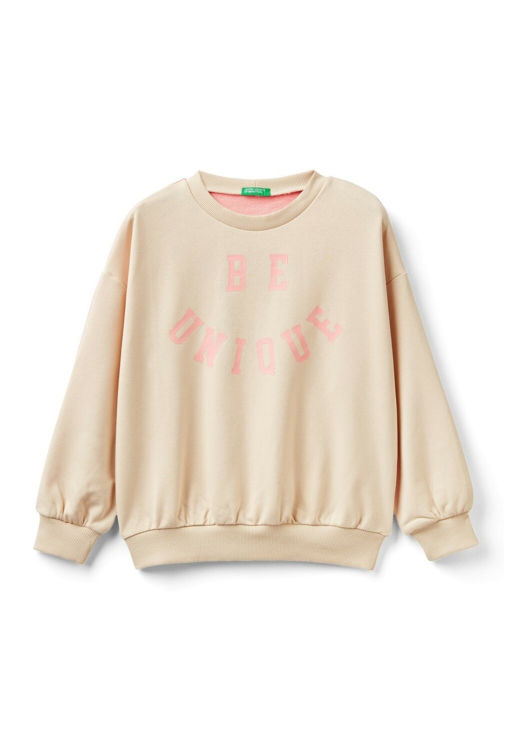 

Толстовка Crew Neck Pull On Droppe United Colors of Benetton, бежевый