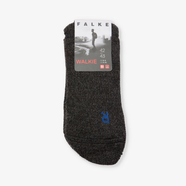 

Носки Walkie Ergo в рубчик из эластичной смесовой шерсти Falke, цвет smog