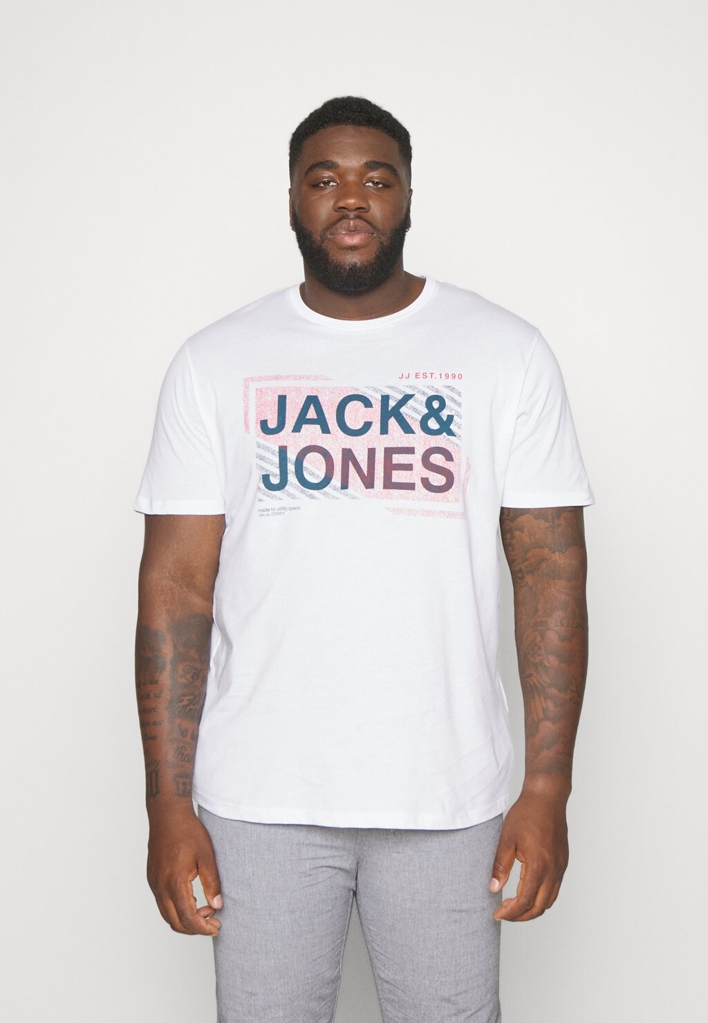 

Футболка с принтом Jack & Jones, белый