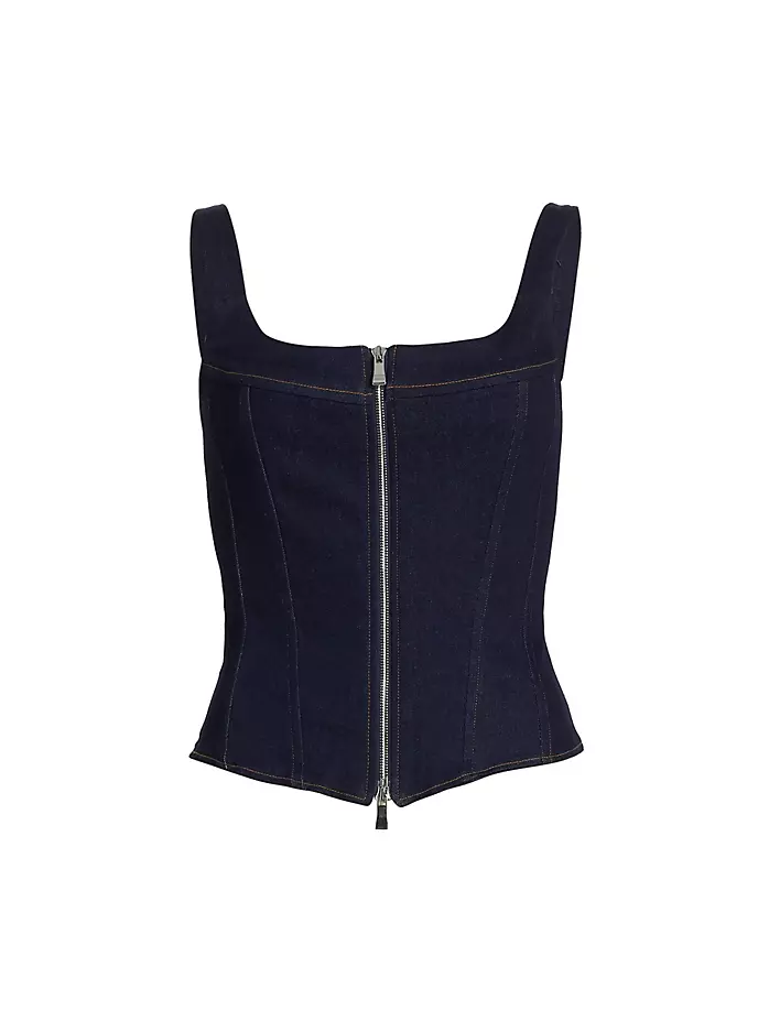 

Дождливый джинсовый корсет Eb Denim, цвет mignight