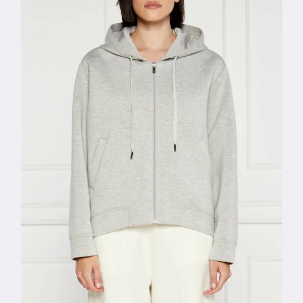 

Толстовка оверсайз Max Mara, серый
