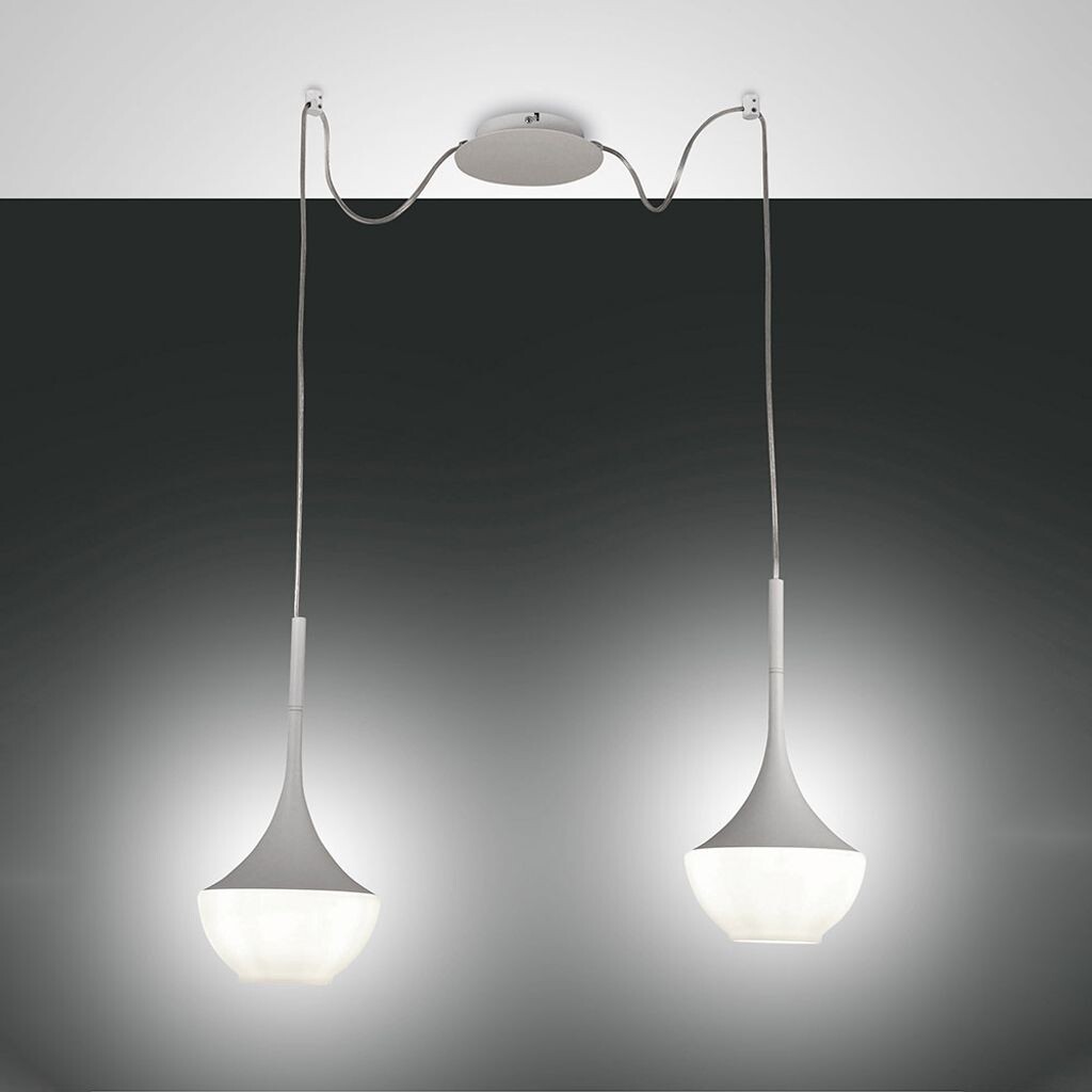 

Подвесной светильник Fabas Luce Apollo E27 2x40W, белый