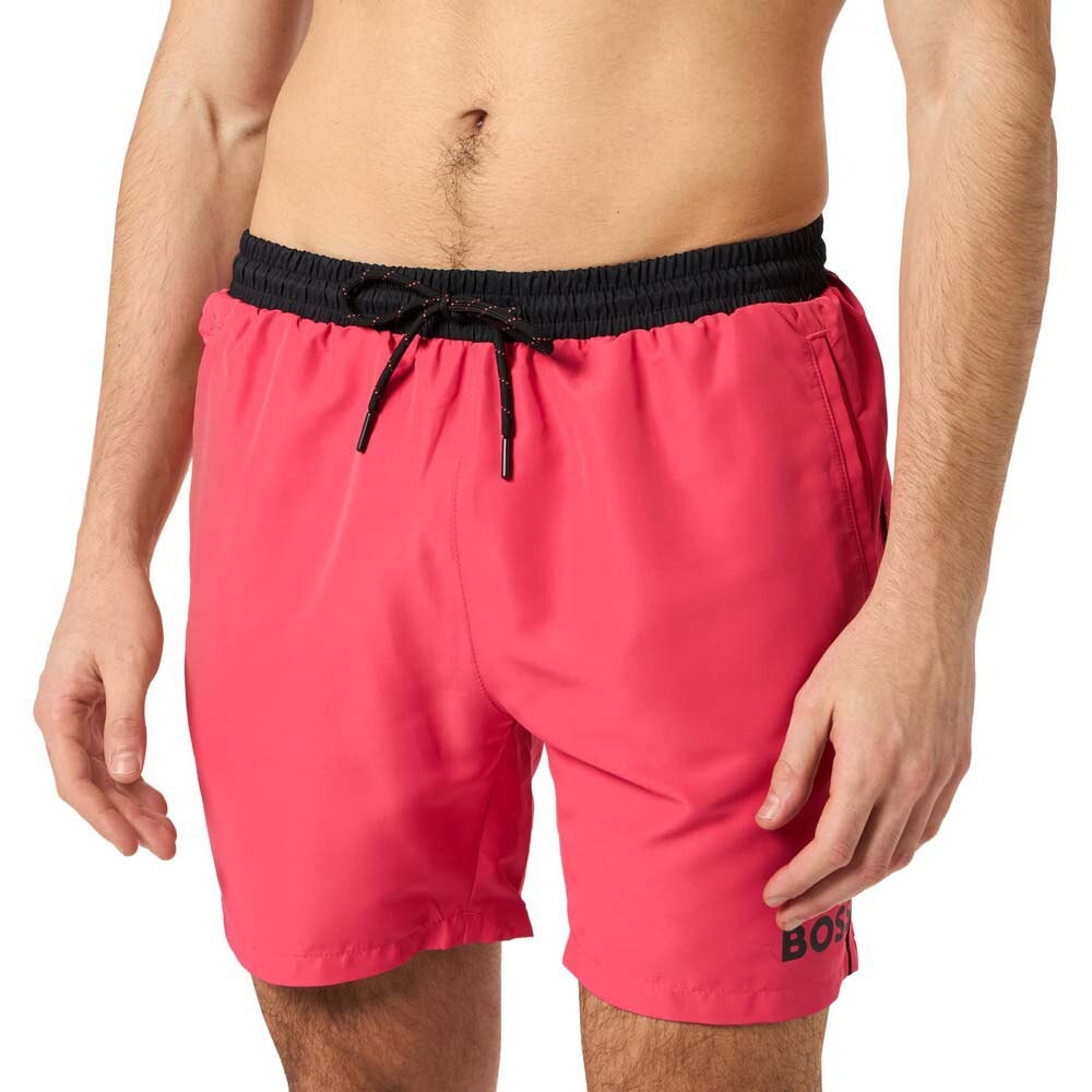 

Шорты для плавания BOSS Starfish 10259586 Swimming Shorts, розовый